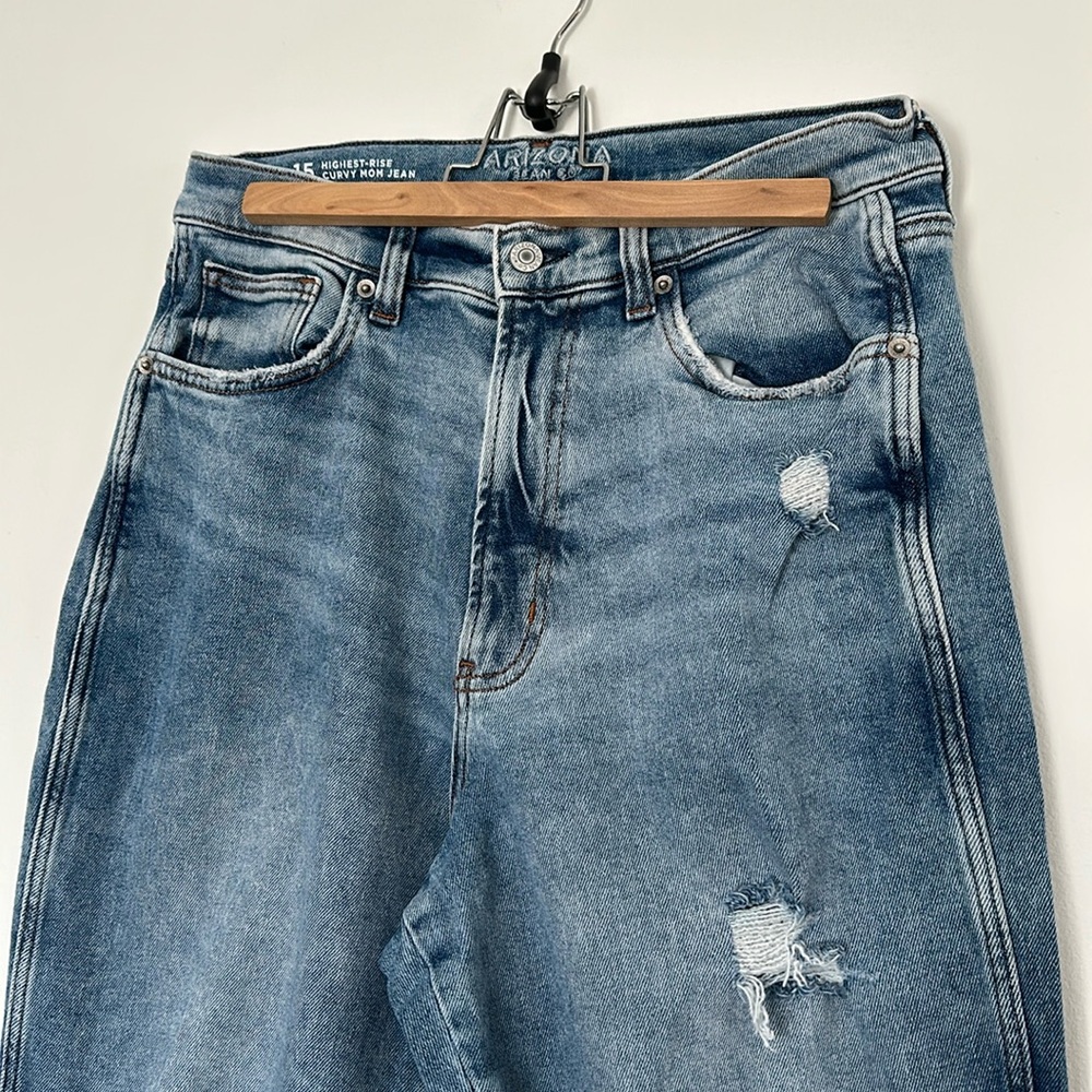 Arizona Jean Co Size 15 Highest Rise Curvy Mom Jean